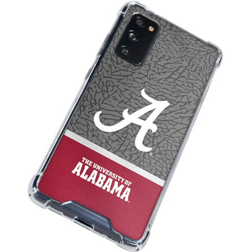 University of Alabama Logo Galaxy S20 FE Clear Case